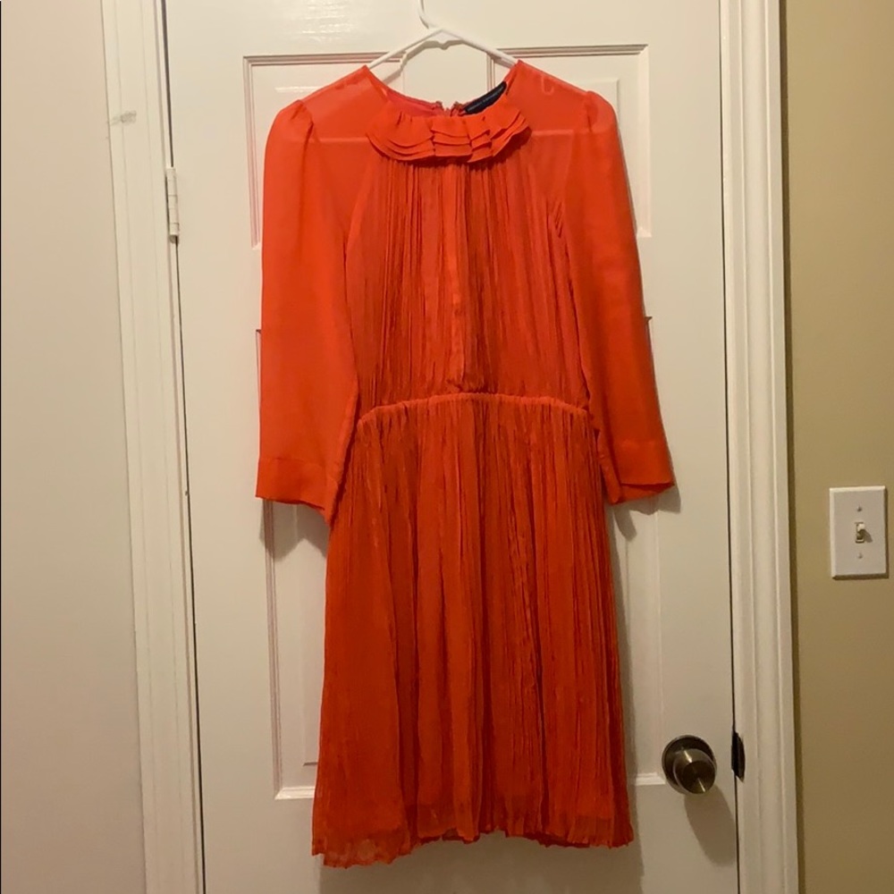 French Connection red dress
